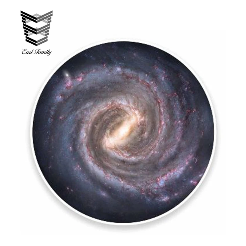 

EARLFAMILY 13cm x 13cm Milky Way Solar System Space Galaxy Vinyl Sticker Car Motorcycle Decal Graphic Waterproof Car Stickers