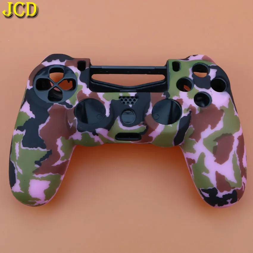 JCD 1 шт силиконовый Камуфляжный защитный чехол для sony playstation 4 Dualshock 4 PS4 DS4 для контроллера PS4 - Цвет: I