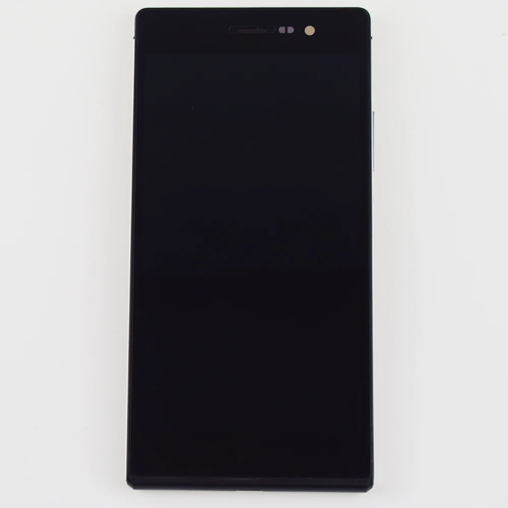 Для Huawei Ascend P7 ЖК дисплей кодирующий преобразователь сенсорного экрана в сборе