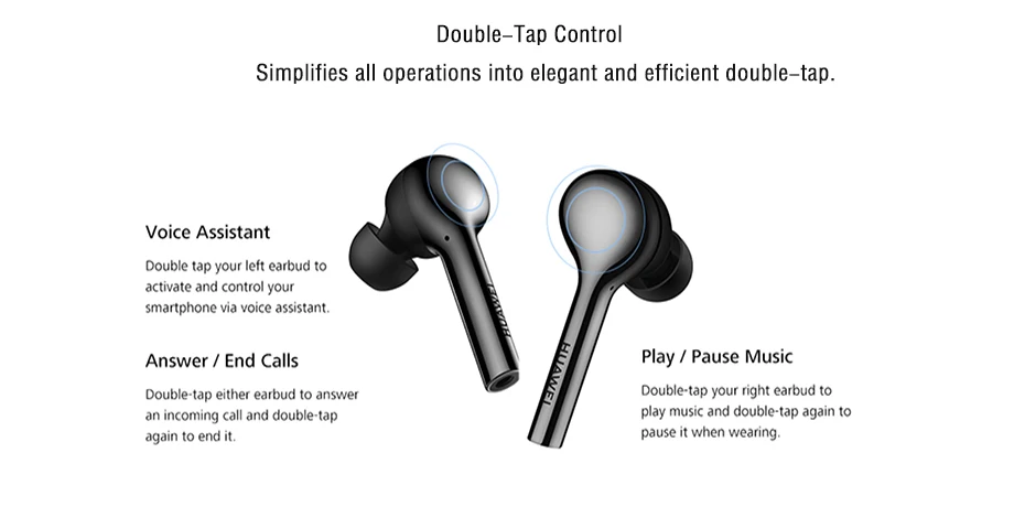 HUAWEI FreeBuds Enjoy Version беспроводные наушники-вкладыши с двойным кликом управления стерео с зарядным устройством IP54 HUAWEI freebuds lite