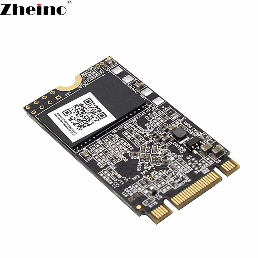 Zheino m.2 SSD 2242 N1 64 ГБ 128 256 мм NGFF M2 SATA Внутренний твердотельный жесткий диск для