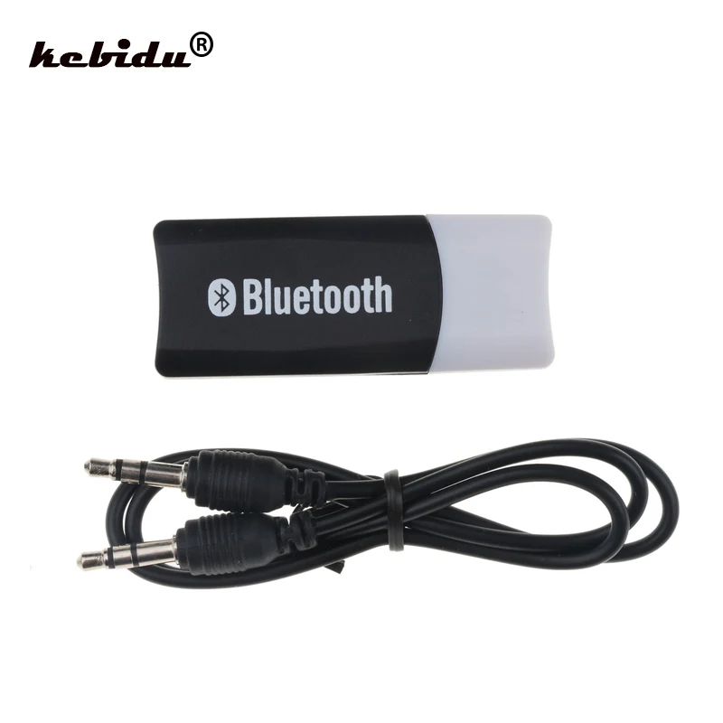 Kebidu Беспроводной Bluetooth 5 0 USB приемник адаптер Музыка A2DP ключей для автомобиля