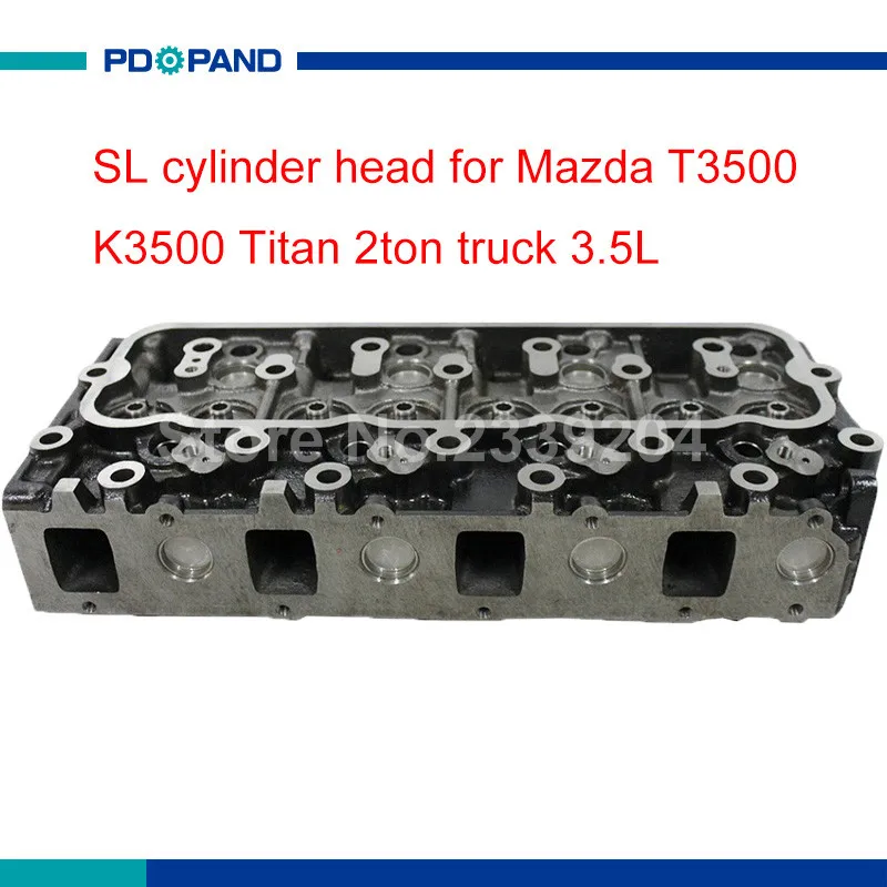 Деталь двигателя SL комплект головки цилиндра для Mazda Titan 2ton truck T3500 K3500 OSL01-10-100E |