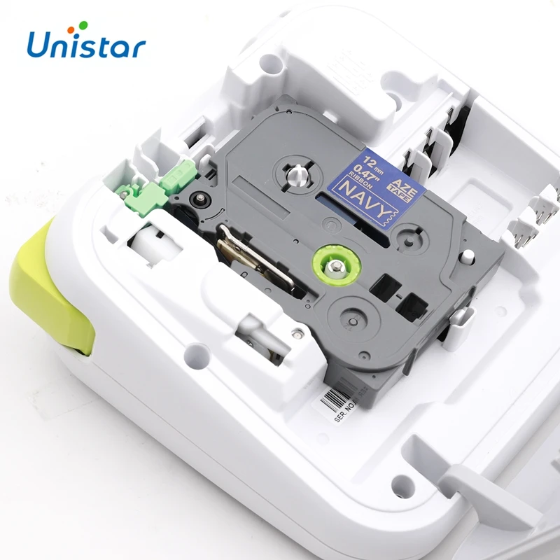 Сатиновая лента Unistar TZe 2 шт. комбинированный набор совместимая с Brother P Touch 12 мм