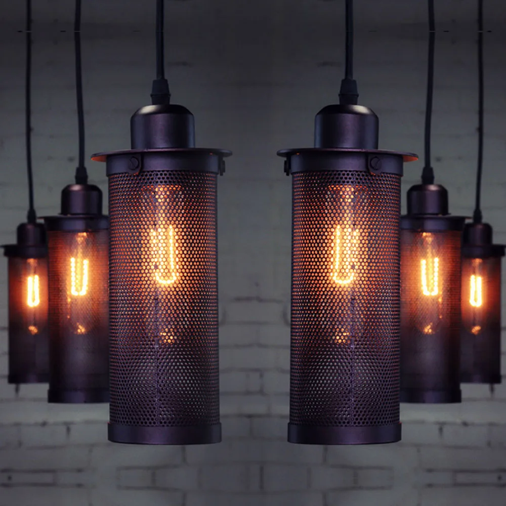 Industrial Pendente De Teto Pendant Light Nordic Art Craft Lamp Ceiling Lamps Hanging Bar Loft Lighting | Лампы и освещение