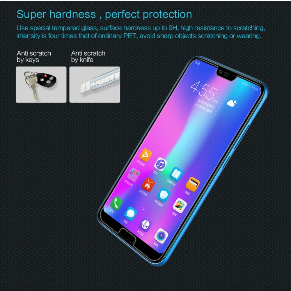 Huawei Honor 10 Nillkin 9H Amazing H+ Pro закаленное стекло huawei Honor 10 Защита экрана для huawei Honor 10 9 8 стекло Nilkin