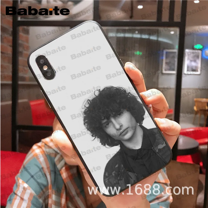 Чехол для телефона Finn Wolfhard Stranger Things мягкий чехол iphone X XS MAX 8 7 6S Plus SE XR Babaite|Бамперы| |