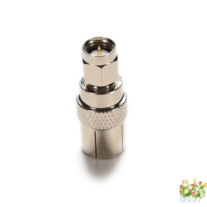 Прямой никелевый адаптер для плакировки IEC PAL DVB T ТВ гнездо на SMA