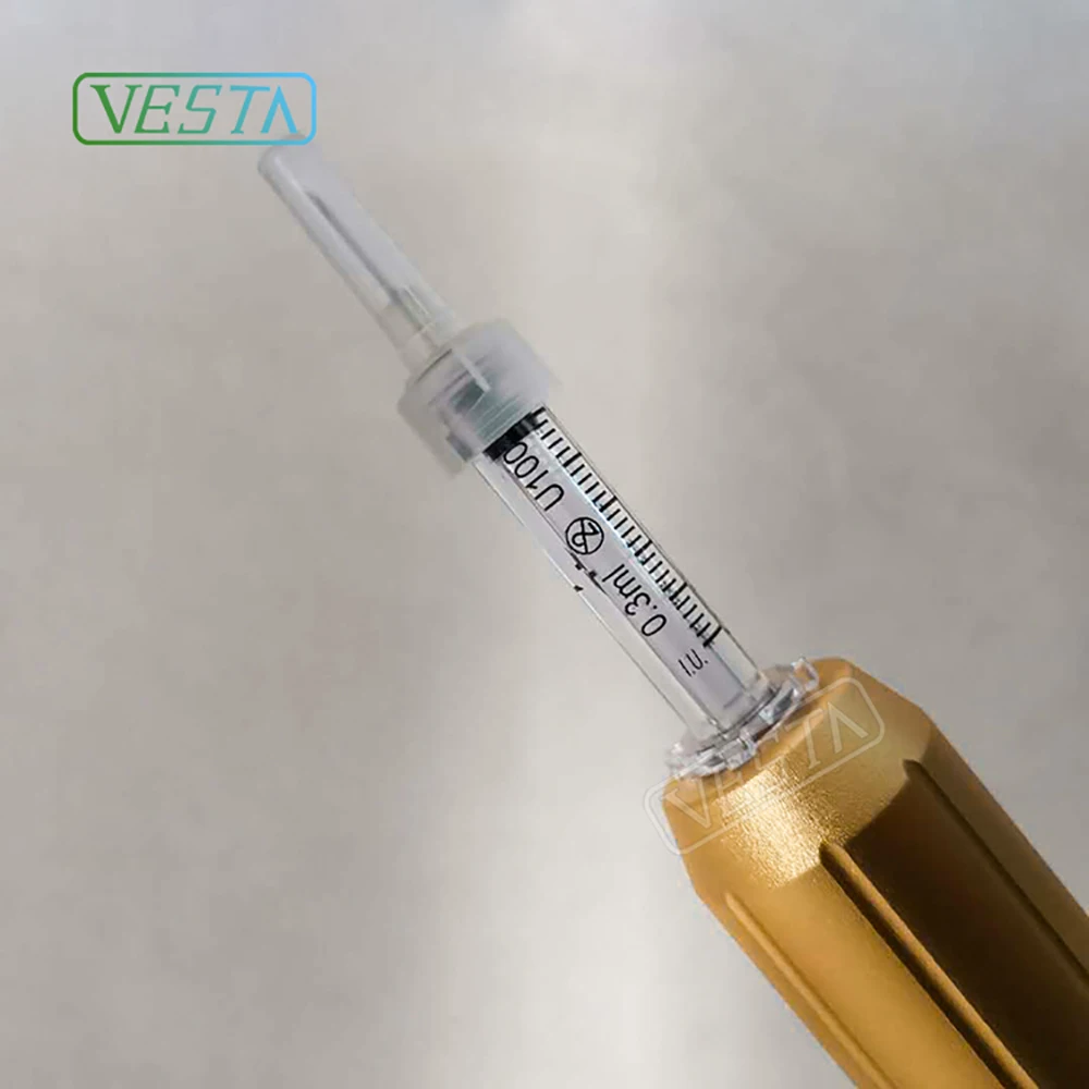 Vesta 2 в 1 ручка для инъекций гиалуроновой кислоты новейший дизайн лучшие продажи