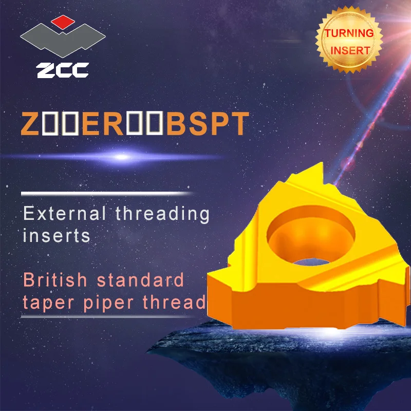 

10pcs/lot Z16ER Z16ER11BSPT-Z16ER28BSPT YBG205 YBG203 original ZCC carbide insert lathe tools cnc carbide threading inserts