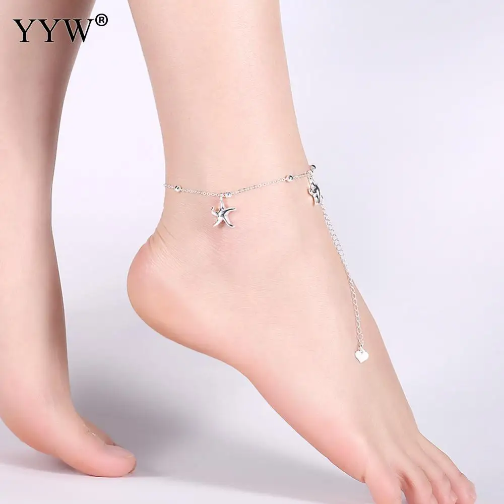 Бесплатная доставка высокая популярность летние пляжные ножные браслеты из