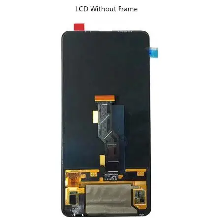 Black no frame Супер AMOLED 6,3" ЖК-дисплей для Xiaomi Mi Mix 3 ЖК-дисплей сенсорный экран Рамка дигитайзер Замена для Xiaomi Mi x3 дисплей - Цвет: Black no frame