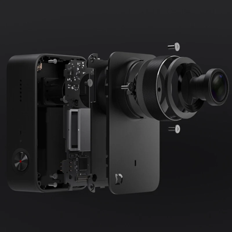 Xiaomi Mijia портативный мини 4K 30fps видео запись 145 широкий угол 2,4 дюймов экран Mijia мини