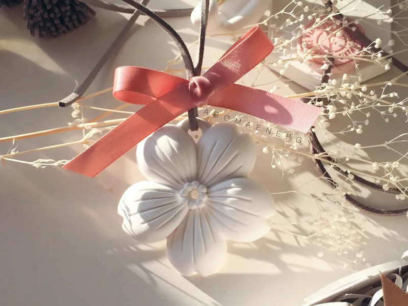 Ароматический Освежитель Воздуха Sakura с диффузным ароматерапевтическим камнем, ароматерапия, домашний декор, распылитель, диффузор для дома, автомобиля, свадебный подарок