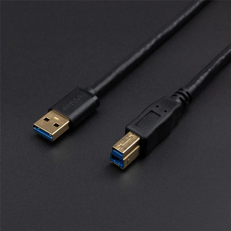 10 шт. USB кабель для принтера Type B папа 3 0 AM BM Canon Epson HP ZJiang принтер этикеток DAC