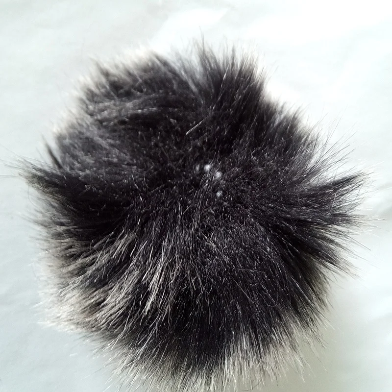 Мини микрофон 11 мм с ветровым стеклом Меховая муфта для sony d11 boya мини клипсой