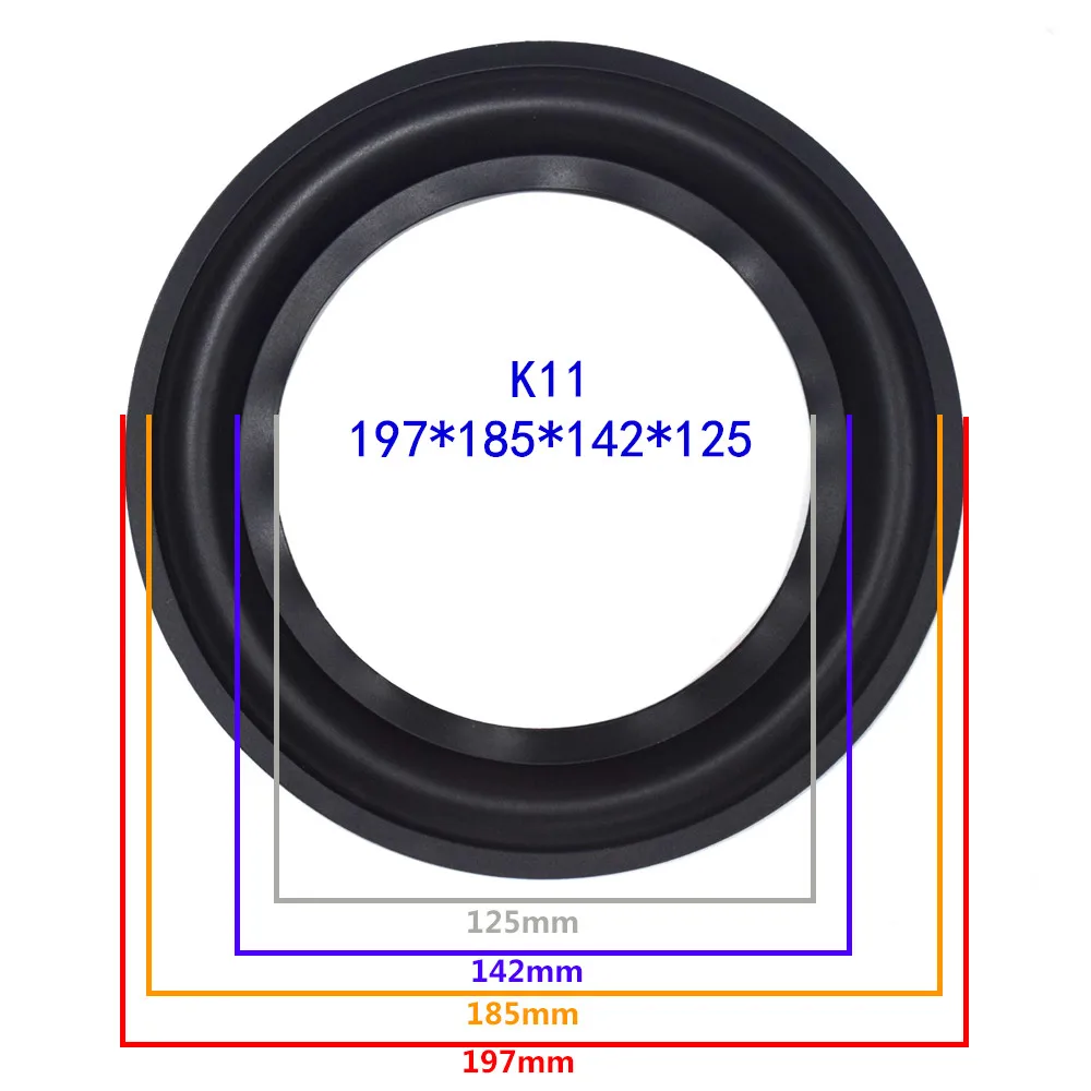 8 дюймовый динамик резиновый объемный ремонт складные края кольцо для сабвуфера
