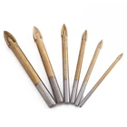 6 шт., набор сверл из карбида титана и керамики, 45681012 мм