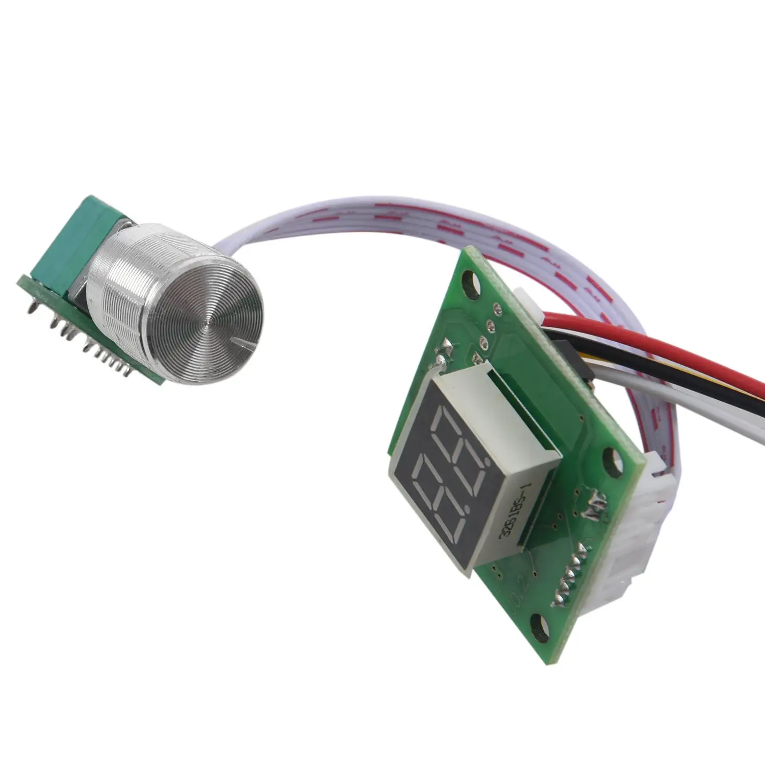 6V-28V 10A Motor Electronic Pump Fan Speed Control Module with Digital Display green | Обустройство дома
