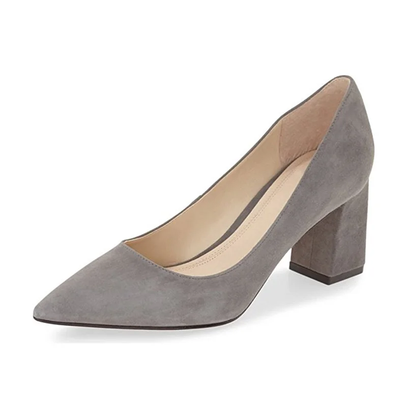 FSJ/Женская классическая Темно-синяя Демисезонная обувь Туфли-лодочки на Высоком