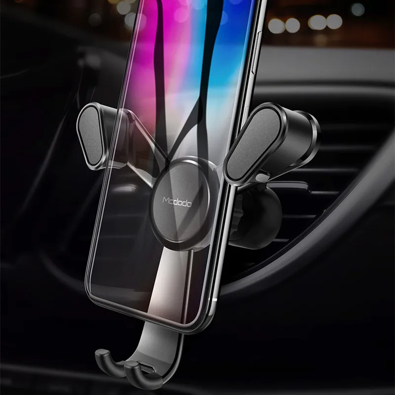 Автомобильный держатель Mcdodo для iPhone 8X6 Reaction Air Vent, чехол для телефона, подставка для samsung huawei S9 S8 Xiaomi
