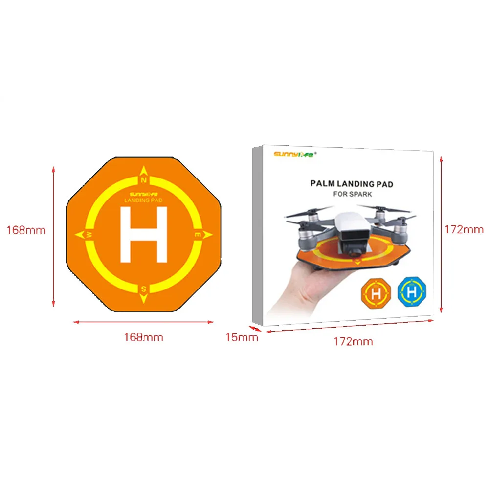 HIPERDEAL 6,6 дюйма посадочная площадка Helipad поле мини парковка фартук для дрона DJJ Spark высокого качества аксессуары для DJI# J