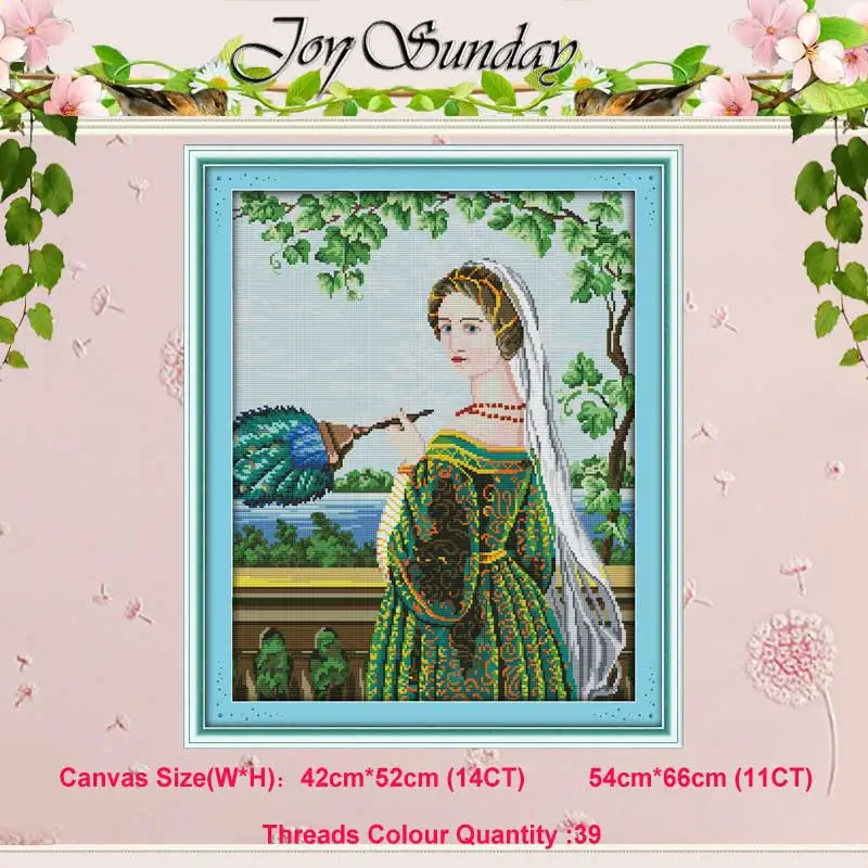 Green skirt woman Красивая женщина, счетный Набор для вышивки крестом 11CT 14CT, Набор для вышивки крестом,, Набор для вышивания крестиком, Набор для вышивания, рукоделие - Цвет: Green skirt woman