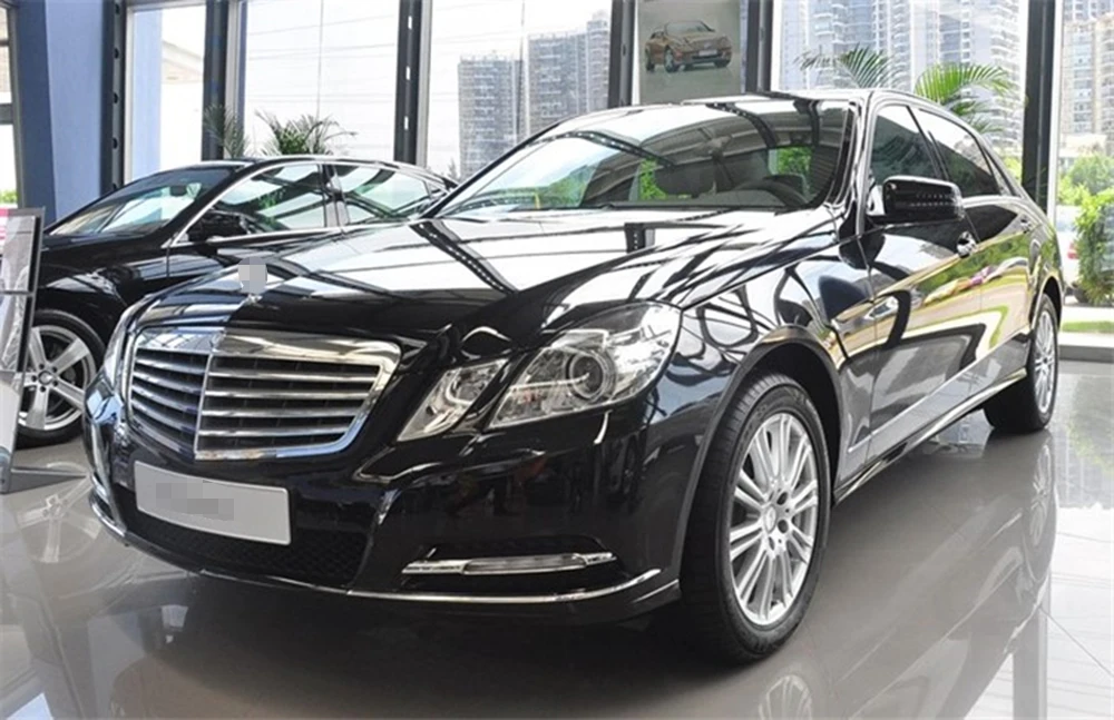 Для Mercedes-Benz W212 E200 E260 E300 E350 2009 2010 2011 2012 автомобильные фары прозрачные линзы Авто оболочка Крышка