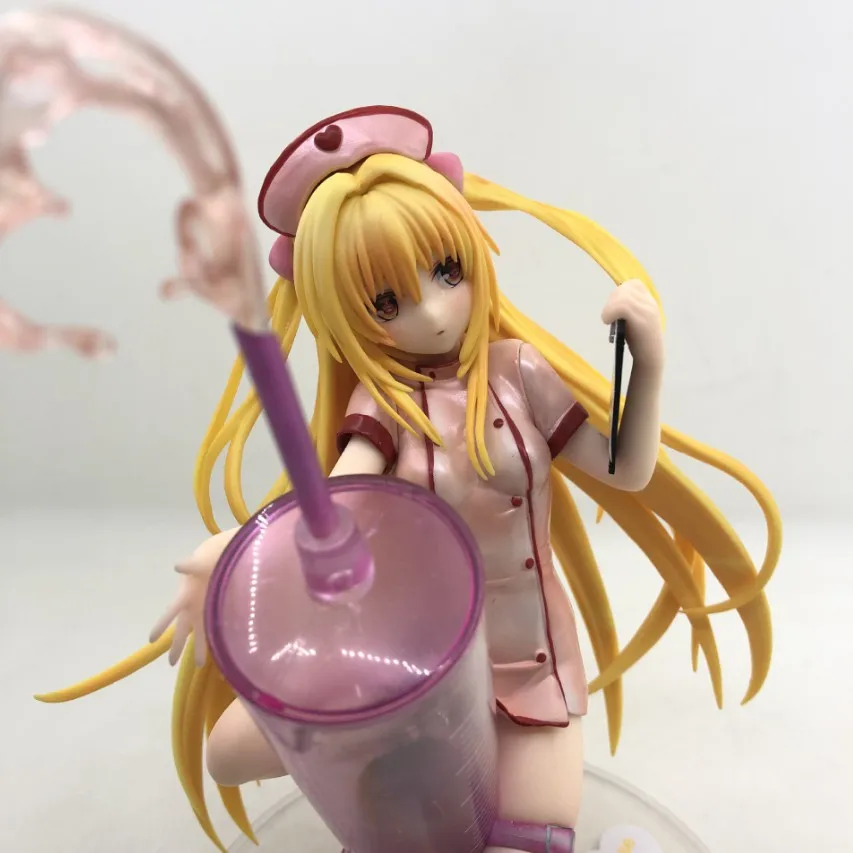 Сексуальная девушка аниме To Love Ru Dark Золотая темнота Konjiki No Yami медсестра Ver. Масштаб