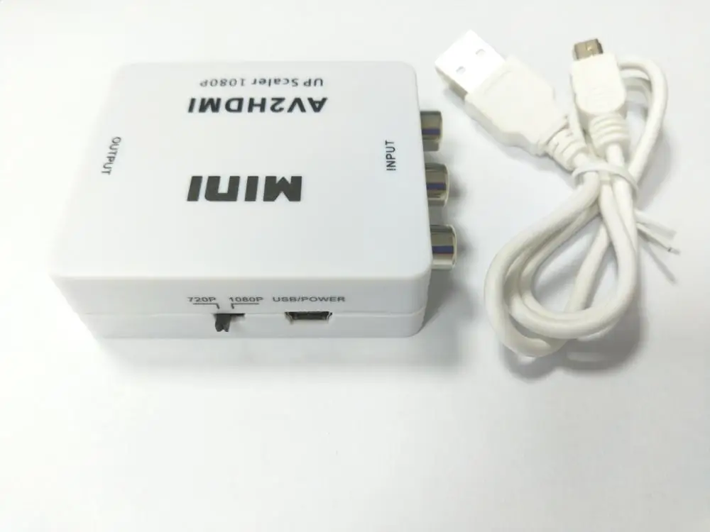 20 шт. AV HDMI адаптер CVBS 3RCA конвертер|Электрические провода| |