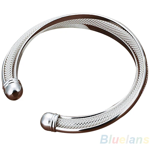 Классические посеребренные ювелирные изделия со Скосом для женщин|bangle bracelet|silver