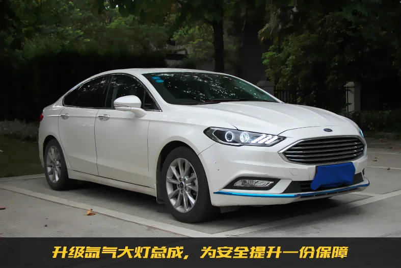 D-YL Автомобиль Стайлинг для Mondeo фары Fusion светодиодный фары оригинальные DRL Биксеноновые линзы Высокая Низкая головка луча лампа