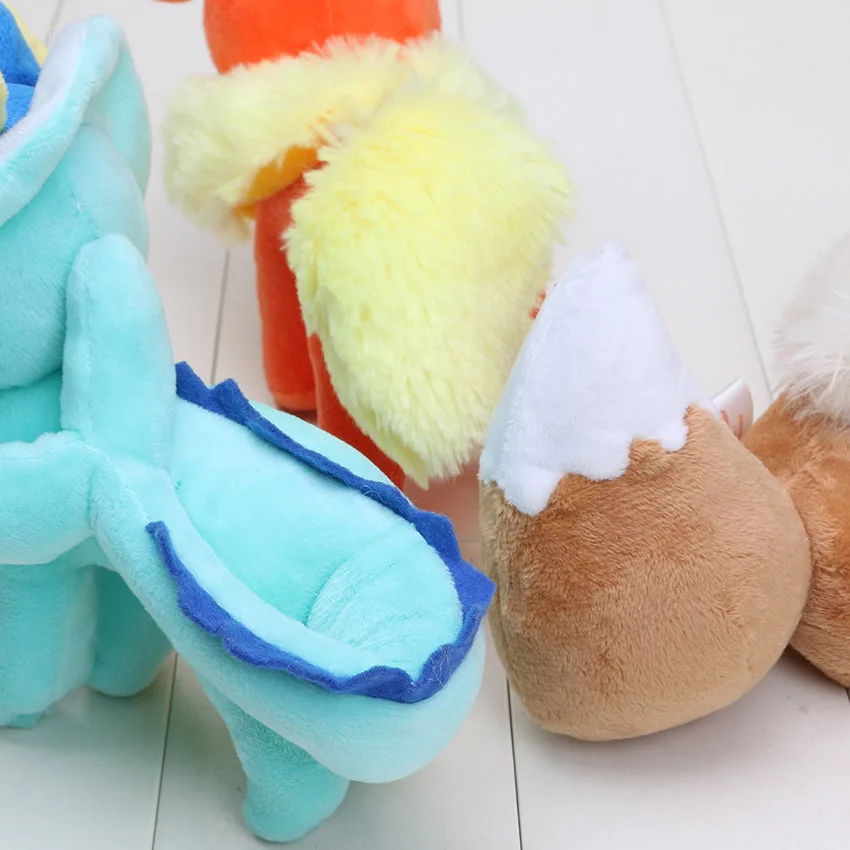 Карманная кукла Eevee Sylveon Espeon Flareon Umbreon Glaceon Jolteon Vaporeon Leafeon мягкая плюшевая с наполнителем игрушки размер в 16-23 см