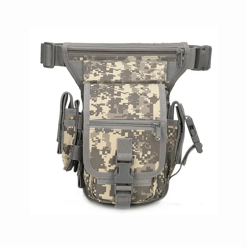 Molle сумка для ног для улицы Военная тактическая поясная сумка для ног камуфляжная Водонепроницаемая облегающая многофункциональная сумка