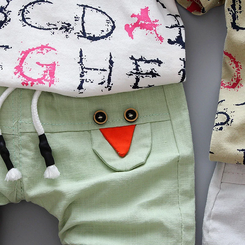 2018 Rushed Sale Halloween Cotton Children Clothing Sets Summer Print T-shirt + Shorts Kids Clothes Boys Sleeve Toddler Casual |