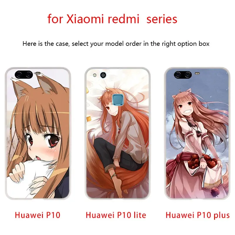 Чехол для телефона из ТПУ с волком и специями мягкие чехлы Huawei P40 P30 P20 Pro P10 P9 Lite p30lite