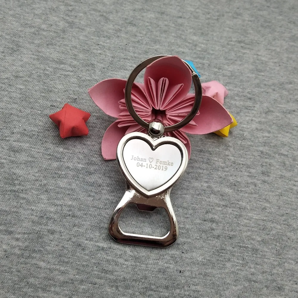 

Nice baby shower souvenir Bottle Opener Keychain Pocket outdoor Tools free wedding party giveaways custom with your logo TEXT