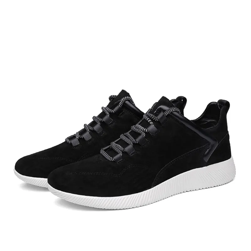 AYHKE Casual Men ShoesSpring Summer Male Footwear Black Brown Gray | Обувь