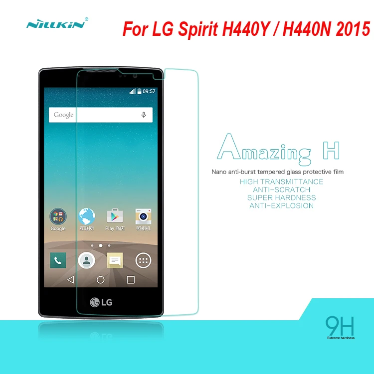 Для LG Spirit H440Y / H440N 2015 NILLKIN противовзрывная HD нано-покрытая Стандартная защита