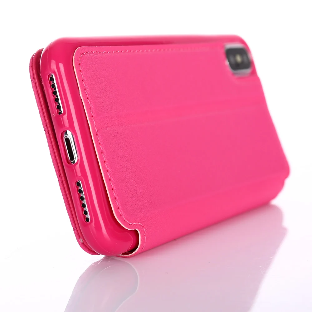 Кожаный чехол кошелек с блестящей короной и бриллиантами для iPhone X XR XS Max 6s 7 8 Plus