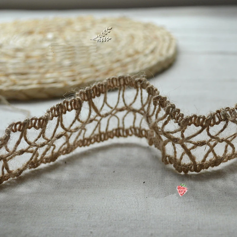 Новинка искусственная веревка Favourite zakka Широкий Шнур 4 5 см x 10 м кружевные ажурные