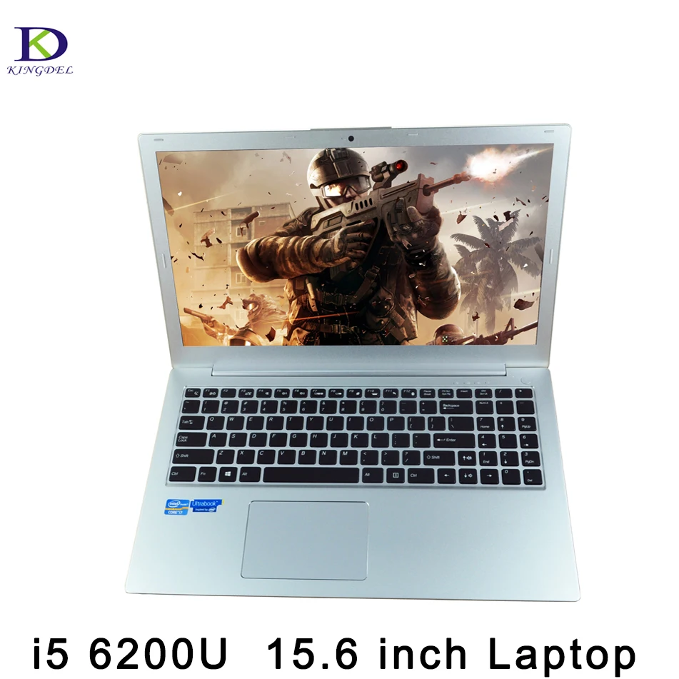 

Kingdel 15.6 Inch Laptop Backlit Keyboard Netbook Core i5 6200U Independent graphics 1920*1080 windows Bluetooth Portable Laptop