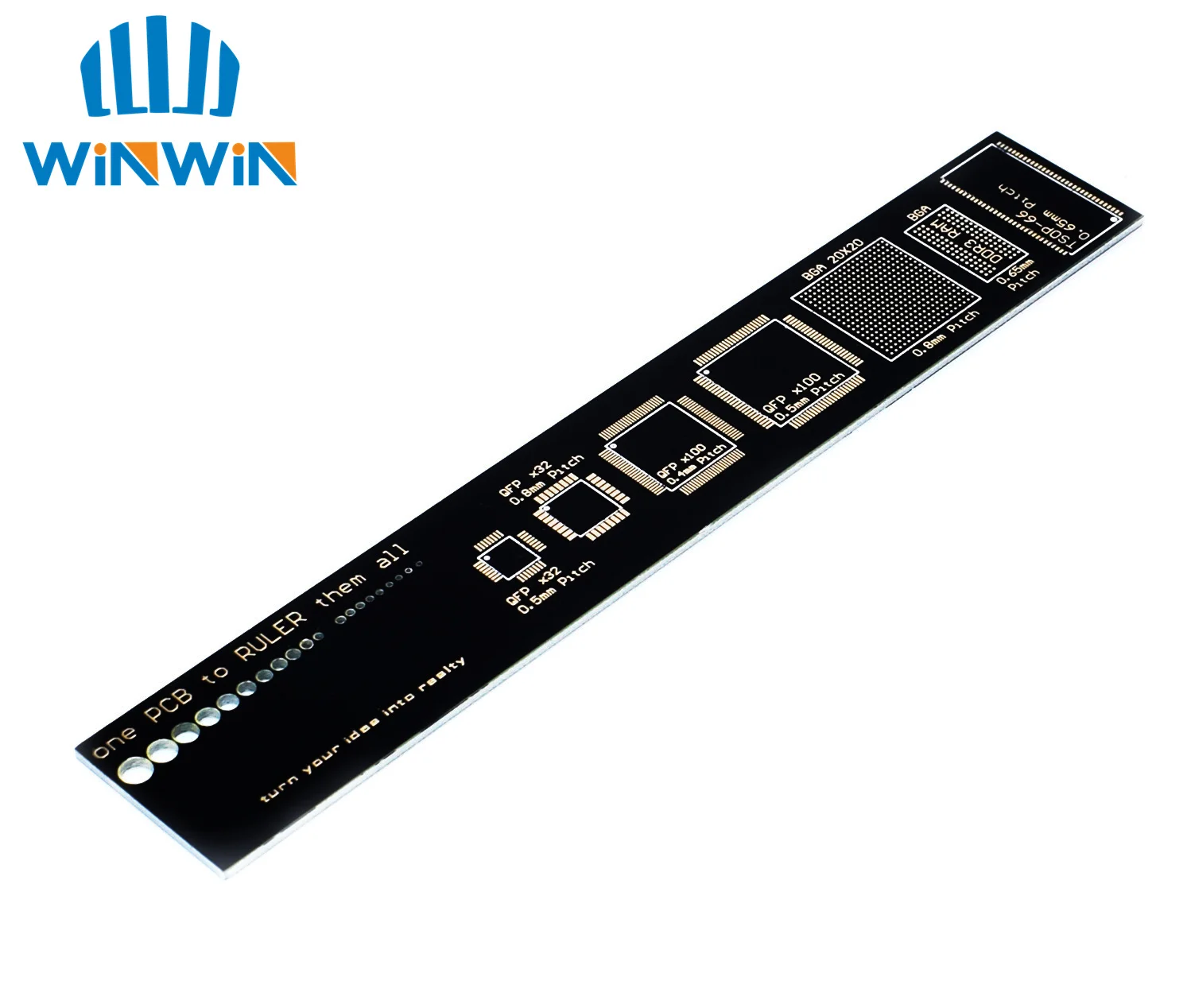 Линейка I72 PCB 15 см для электронных инженеров сборщиков Geeks вентиляторов линейка