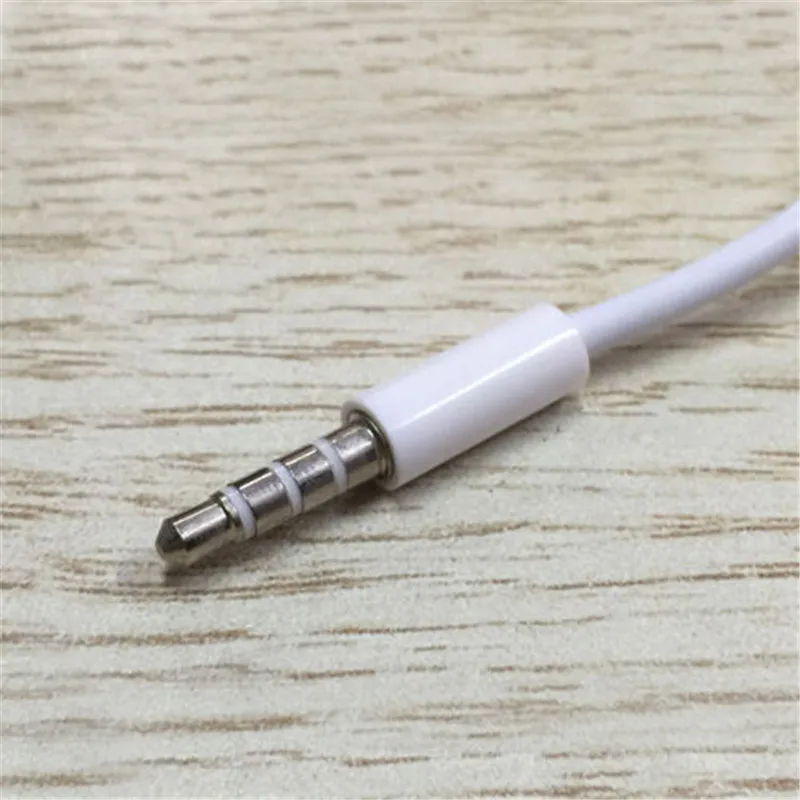 1 шт. 3,5 мм Мужской AUX аудио кабель белый штекер Jack к USB 2,0 Женский конвертер автомобильный адаптер mp3 Мужской AUX аудио разъем Jack к USB