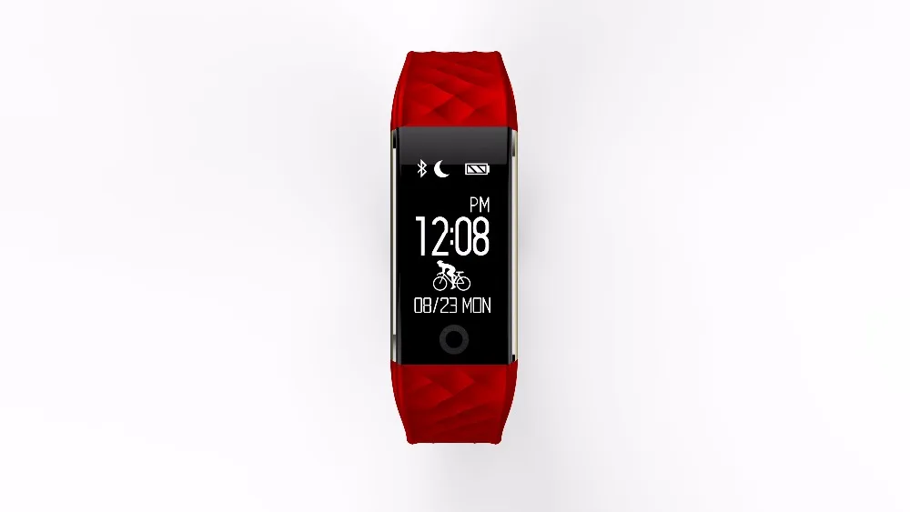 Водонепроницаемый Bluetooth Smart Band S2 смарт браслет сердечного ритма шагомер сна