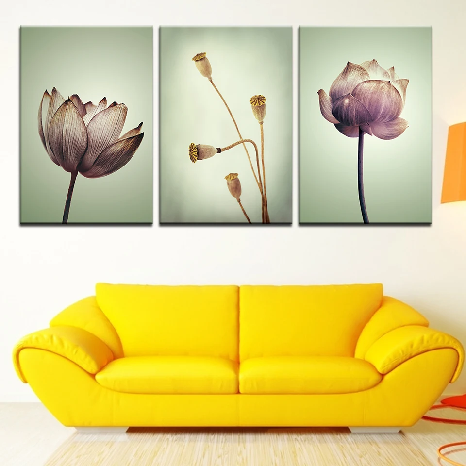 ВИНТАЖНАЯ фотография настенная живопись ретро акварельная Лилия искусство