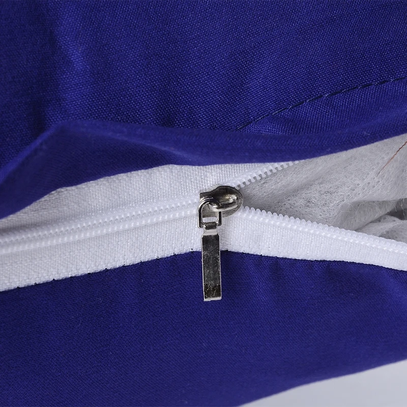 Однотонная подушка чехол Простой яркий цвет для подушки диван однотонная