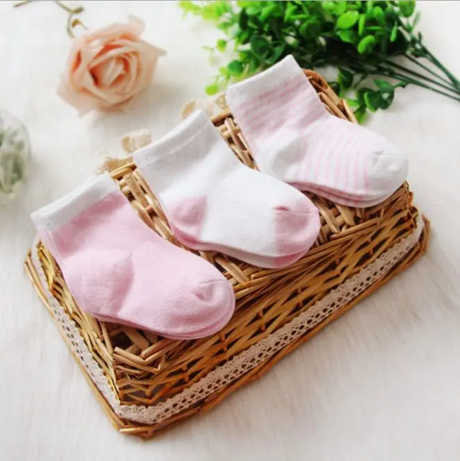 Baby Newborn Socks Girls Cotton Infant Casual Sock For Kids Boys Candy-Colored High Quality Toddler | Детская одежда и обувь