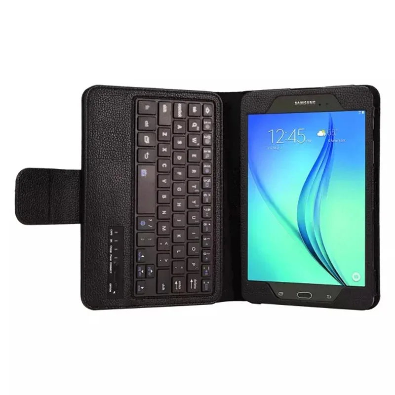 CucKooDo ультратонкий съемный кожаный чехол с Bluetooth клавиатурой для Samsung Tab A 8 0