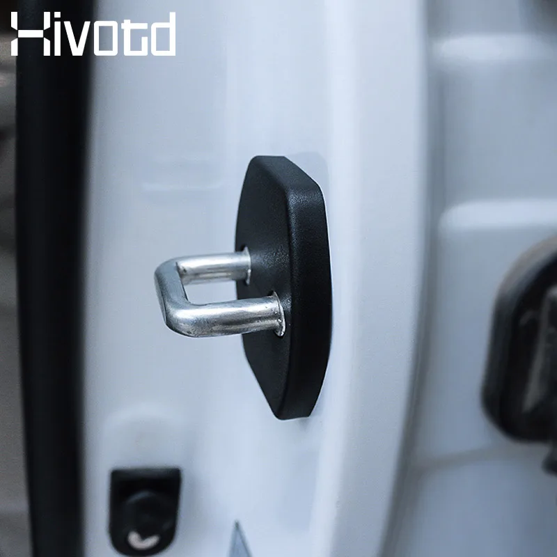 Hivotd For hyundai creta ix25 Accessory Car Door Lock Antirust Protect Cover Trim Exterior/Inxterior Car Styling